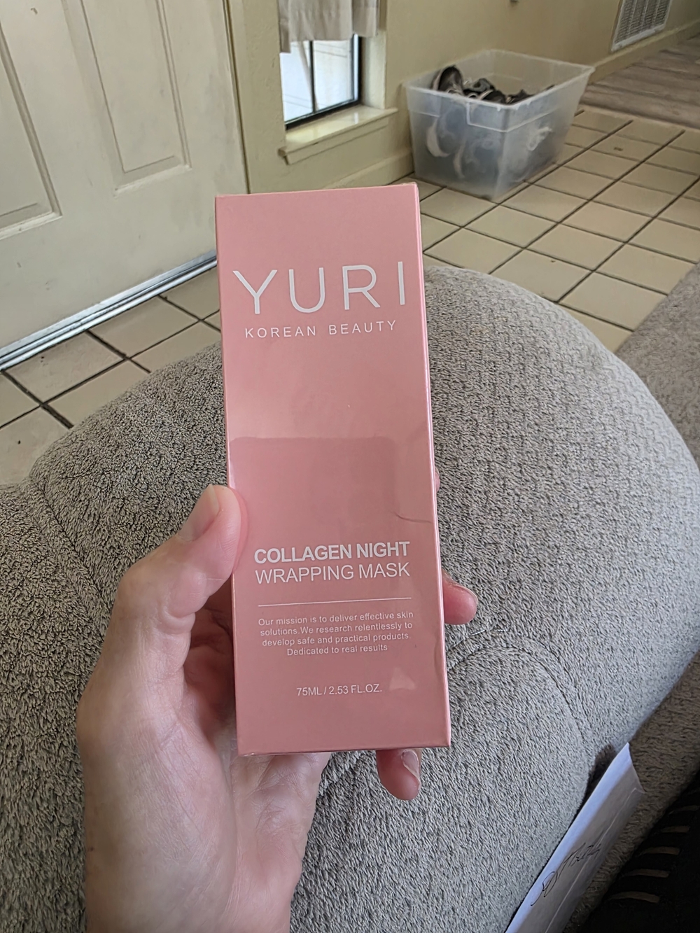 Collagen Night Wrapping Mask — Pink